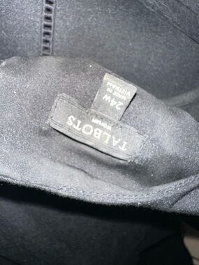 Talbots Black Women's Top - Everyday Classic